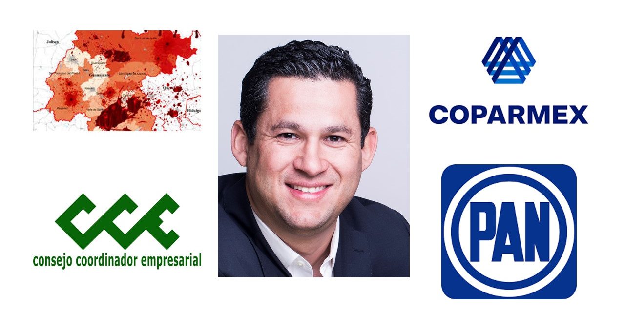 2019 récord histórico en homicidios en Guanajuato: resultado de políticas empresariales de seguridad pública.