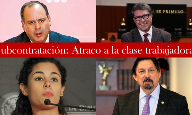 SÍ derechos laborales, NO a la subcontratación