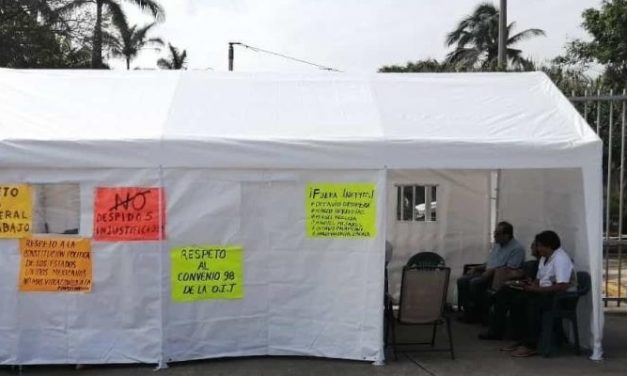 Alto a las agresiones de la FGR contra trabajadoras y trabajadores despedidos por Pemex