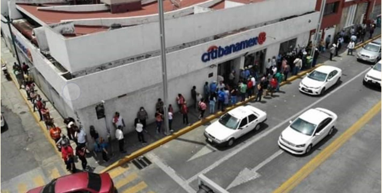 En Nayarit los bancos ponen en riesgo la salud de la población.