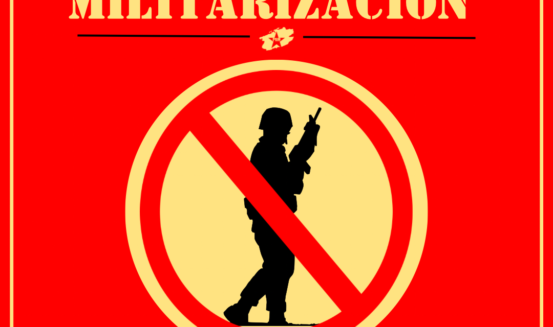 ¡NO A LA MILITARIZACIÓN DE LA UMSNH!