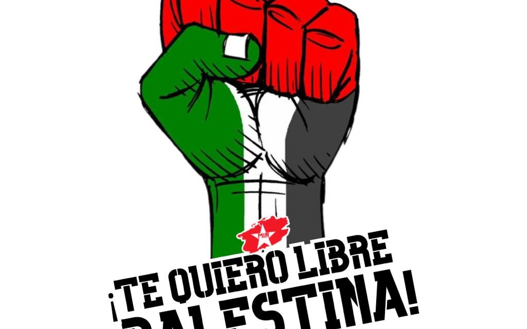 COMUNICADO DEL MIR MÉXICO SOBRE LA GUERRA DE DESPOJO CONTRA EL PUEBLO PALESTINO POR PARTE DEL ESTADO SIONISTA DE ISRAEL